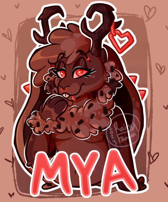 Shaded Halfbody Badge